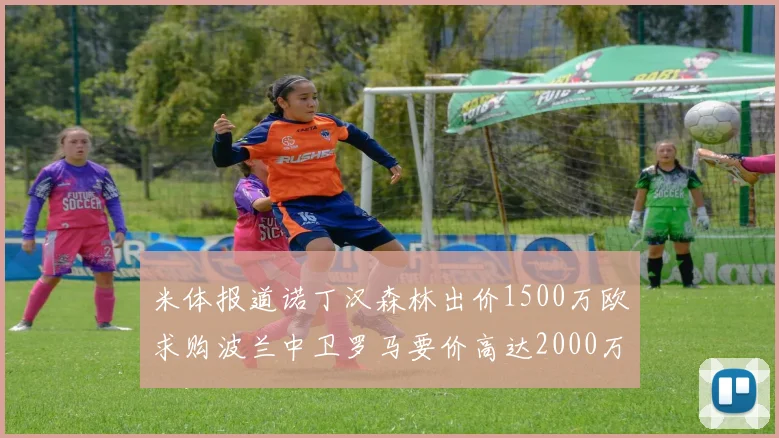 米体报道诺丁汉森林出价1500万欧求购波兰中卫罗马要价高达2000万